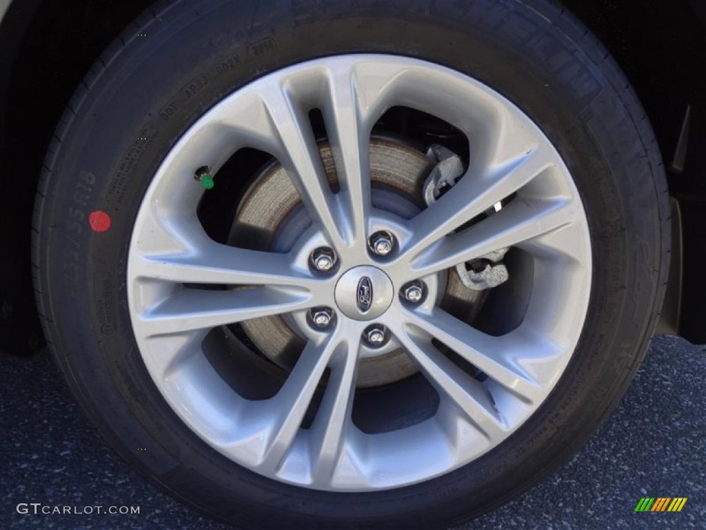 2015 Taurus SEL - Magnetic Metallic / Charcoal Black photo #10