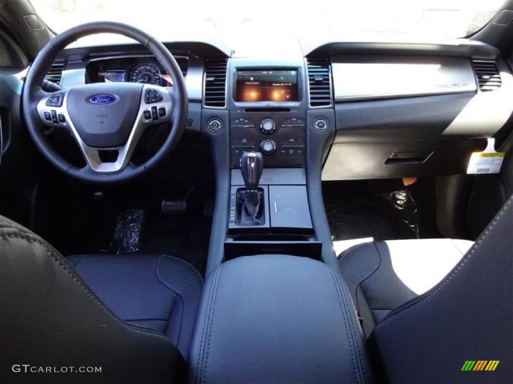 2015 Taurus SEL - Magnetic Metallic / Charcoal Black photo #13