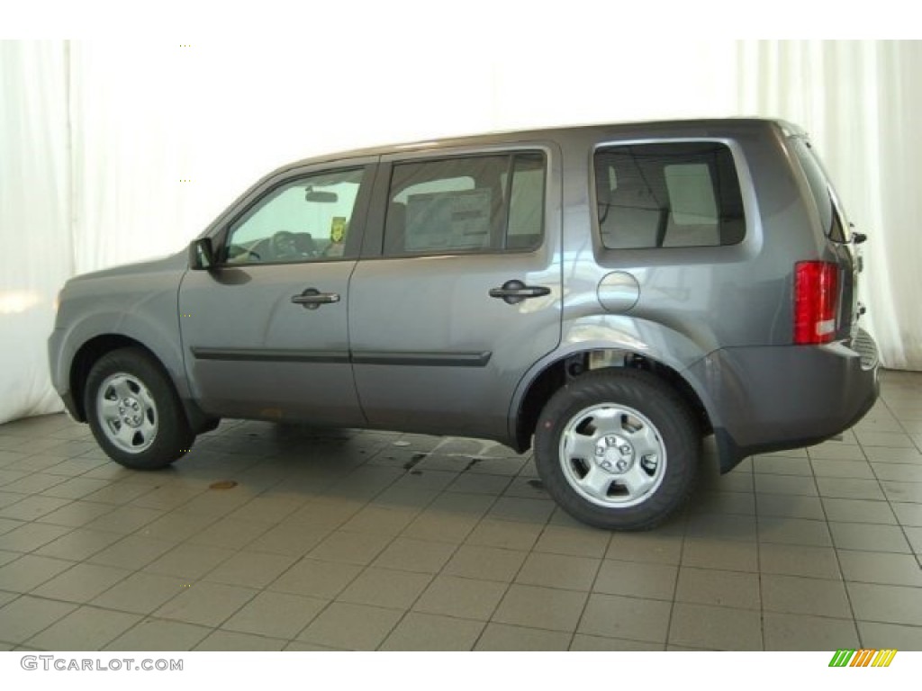 2015 Pilot LX - Modern Steel Metallic / Gray photo #4