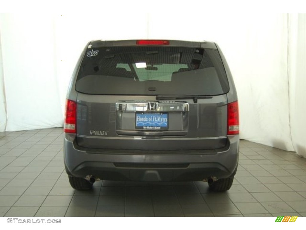 2015 Pilot LX - Modern Steel Metallic / Gray photo #7