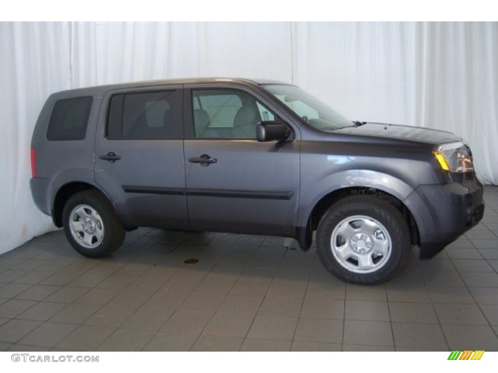 2015 Pilot LX - Modern Steel Metallic / Gray photo #8