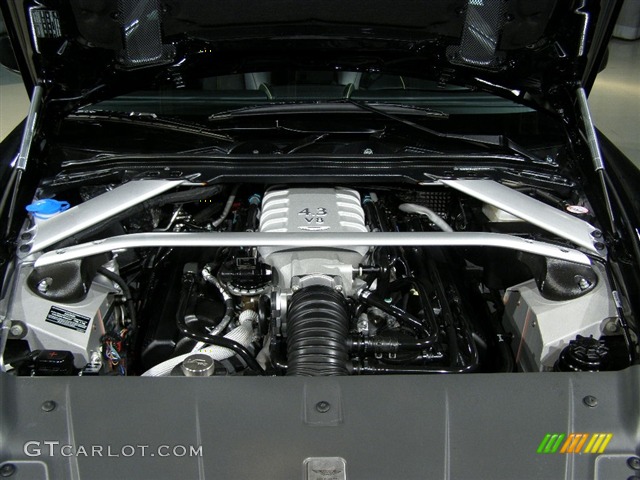 2007 V8 Vantage Coupe - Black / Obsidian Black photo #13