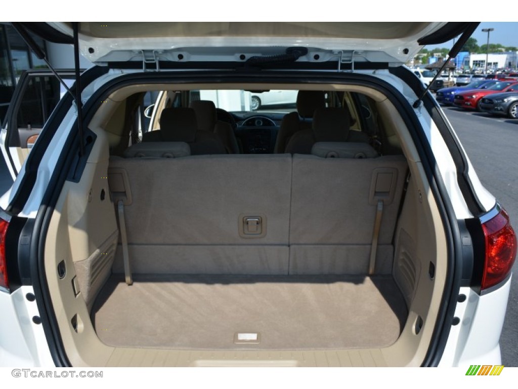2010 Enclave CX - White Diamond Tricoat / Cashmere/Cocoa photo #14