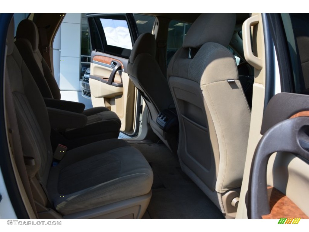 2010 Enclave CX - White Diamond Tricoat / Cashmere/Cocoa photo #16