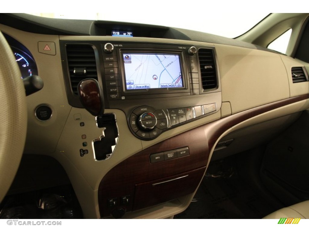 2011 Sienna XLE - Silver Sky Metallic / Bisque photo #8