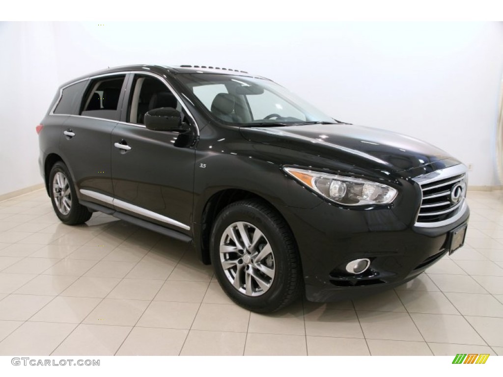 2014 QX60 3.5 AWD - Black Obsidian / Graphite photo #1