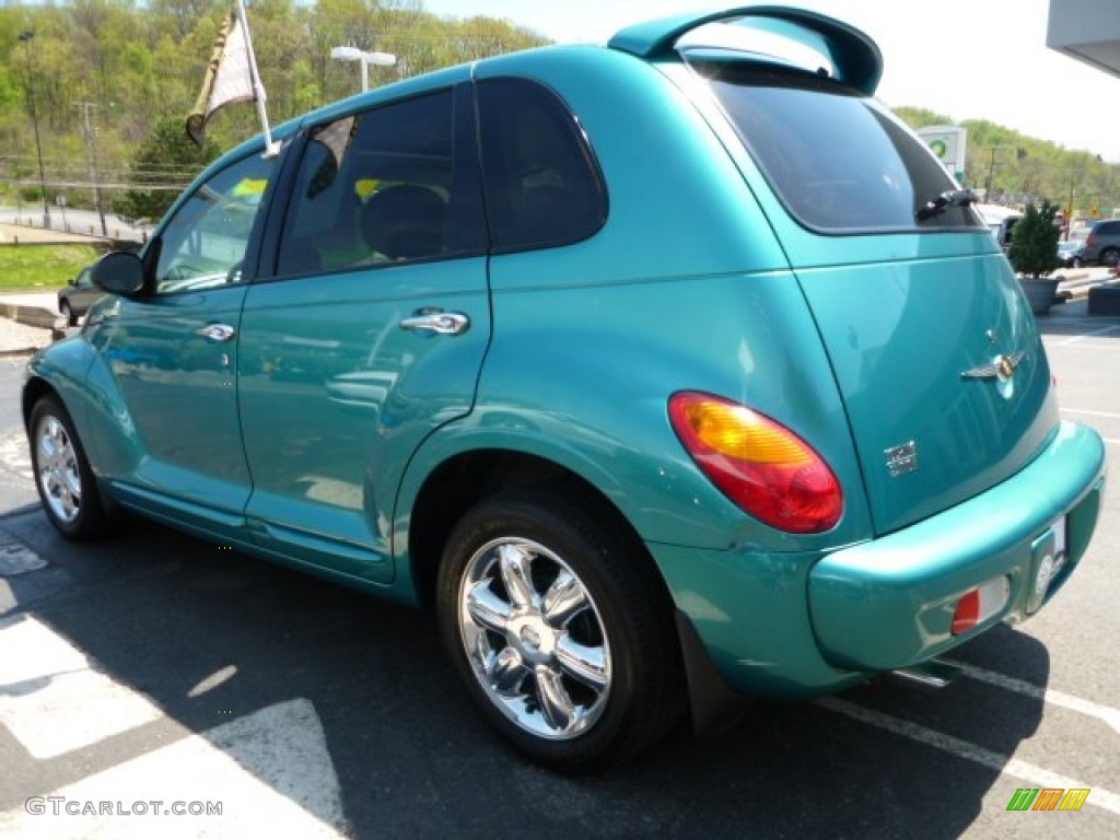 2004 PT Cruiser Touring - Seamist Green Metallic / Dark Slate Gray photo #3