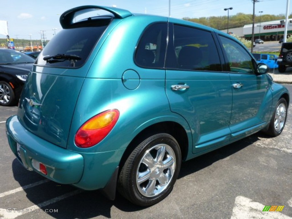 2004 PT Cruiser Touring - Seamist Green Metallic / Dark Slate Gray photo #6