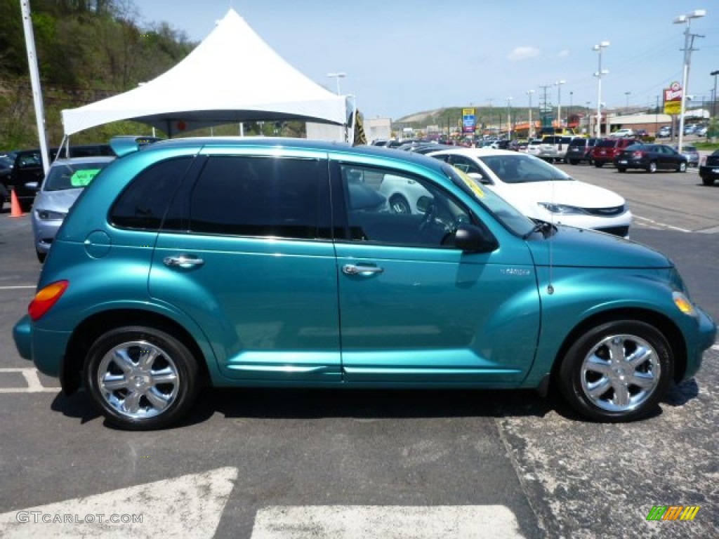 2004 PT Cruiser Touring - Seamist Green Metallic / Dark Slate Gray photo #7