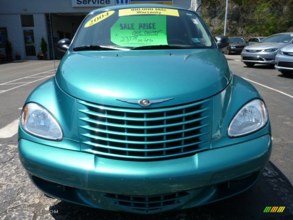 2004 PT Cruiser Touring - Seamist Green Metallic / Dark Slate Gray photo #9