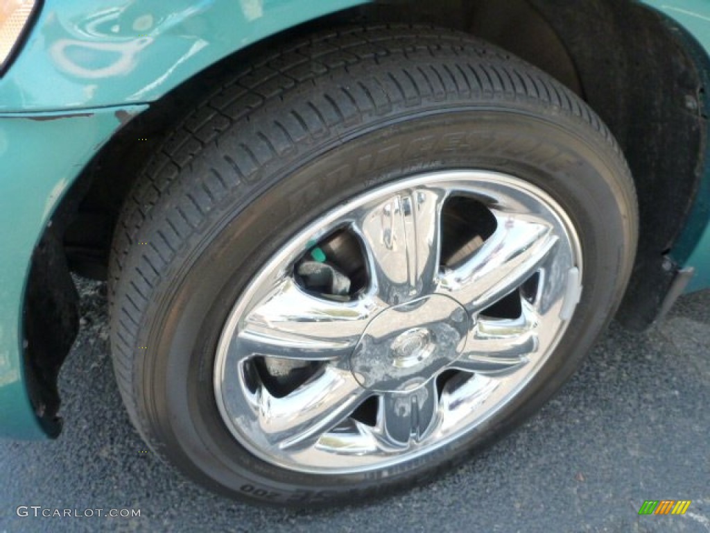 2004 PT Cruiser Touring - Seamist Green Metallic / Dark Slate Gray photo #10