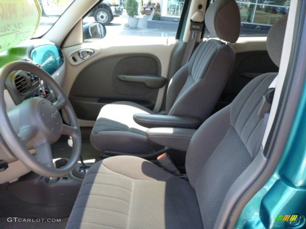2004 PT Cruiser Touring - Seamist Green Metallic / Dark Slate Gray photo #11