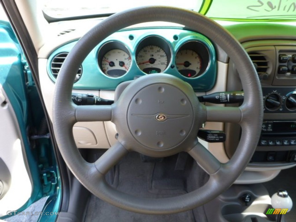 2004 PT Cruiser Touring - Seamist Green Metallic / Dark Slate Gray photo #18