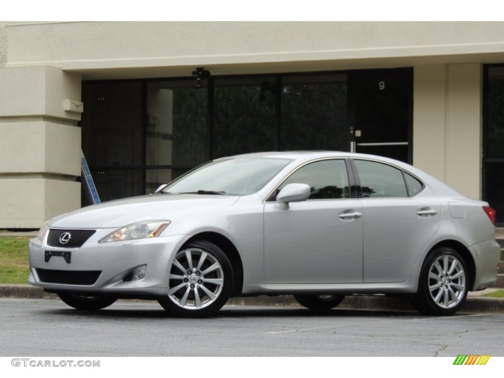 2006 IS 250 AWD - Glacier Frost Mica / Black photo #37