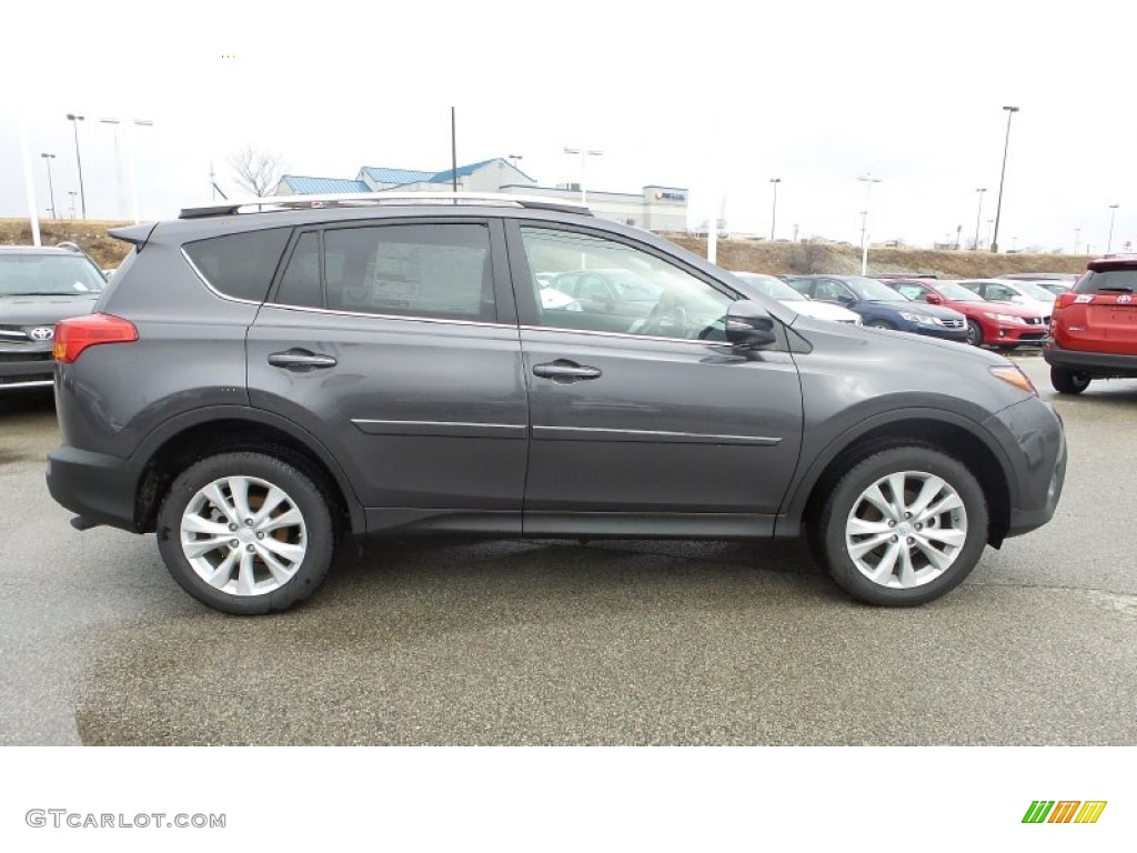 2015 RAV4 Limited AWD - Magnetic Gray Metallic / Black photo #2