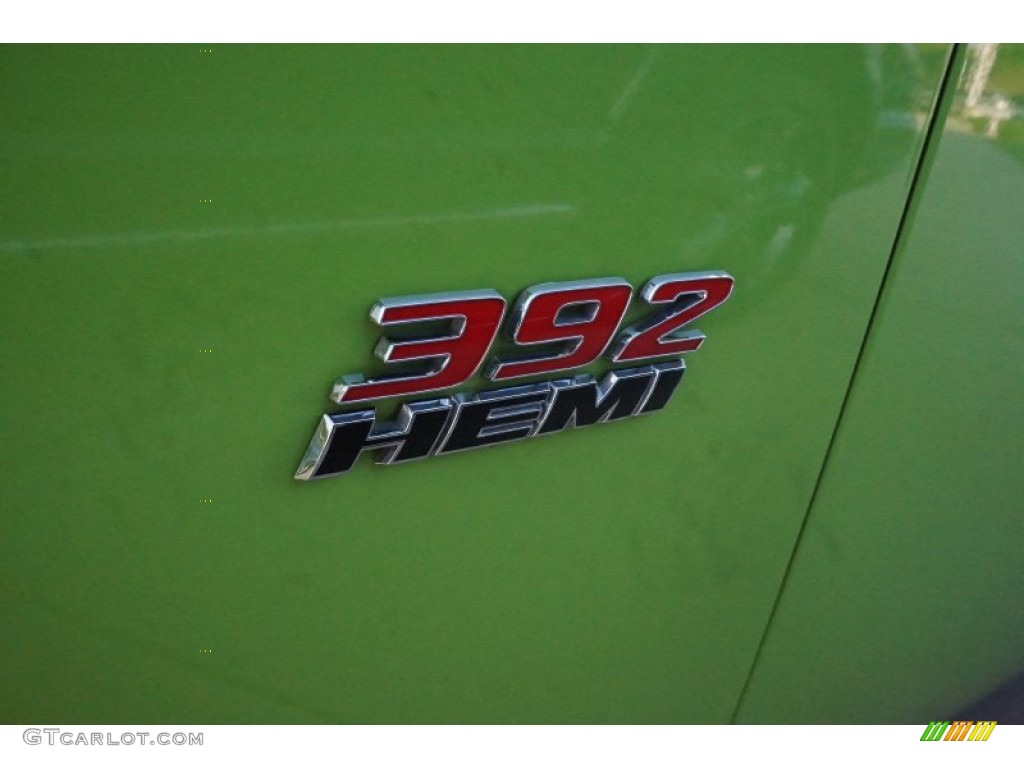 2015 Challenger SRT 392 - Sublime Green Pearl / Black photo #6