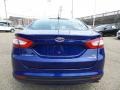 2016 Deep Impact Blue Metallic Ford Fusion Hybrid SE  photo #4