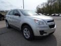 2015 Silver Ice Metallic Chevrolet Equinox LS  photo #3