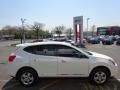 2013 Pearl White Nissan Rogue S AWD  photo #4