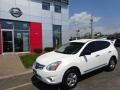 2013 Pearl White Nissan Rogue S AWD  photo #27
