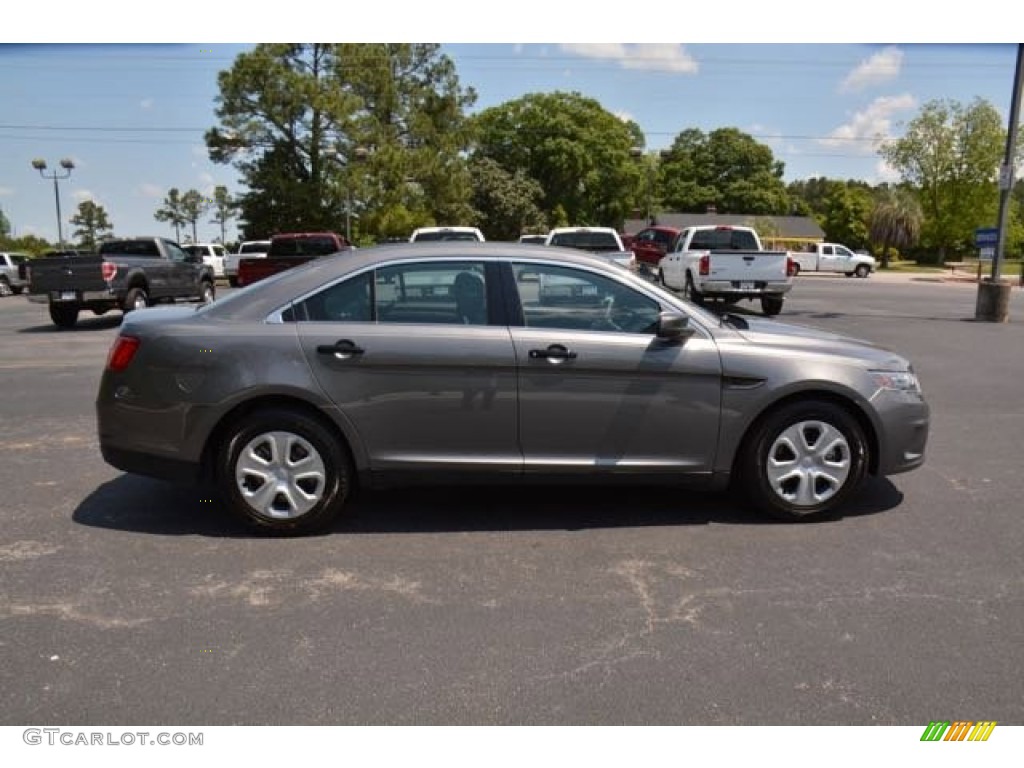 Sterling Gray Metallic 2015 Ford Police Interceptor AWD Sedan Exterior Photo #103663755