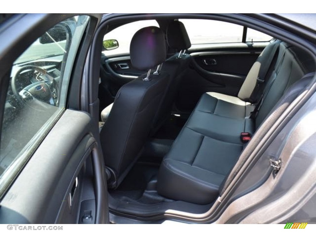 Charcoal Black Interior 2015 Ford Police Interceptor AWD Sedan Photo #103663917