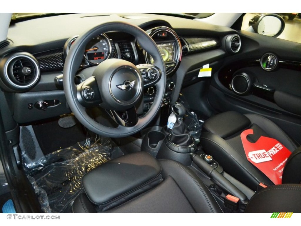 2015 Cooper S Hardtop 2 Door - Thunder Gray Metallic / Carbon Black photo #6