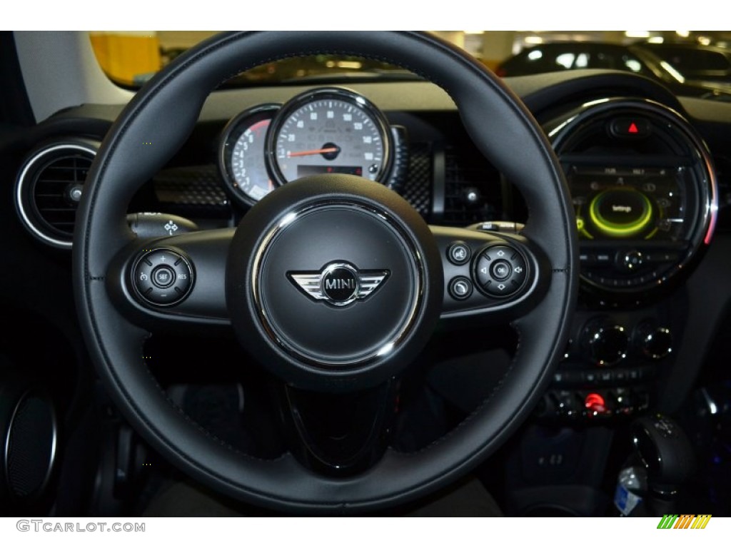 2015 Cooper S Hardtop 2 Door - Thunder Gray Metallic / Carbon Black photo #9