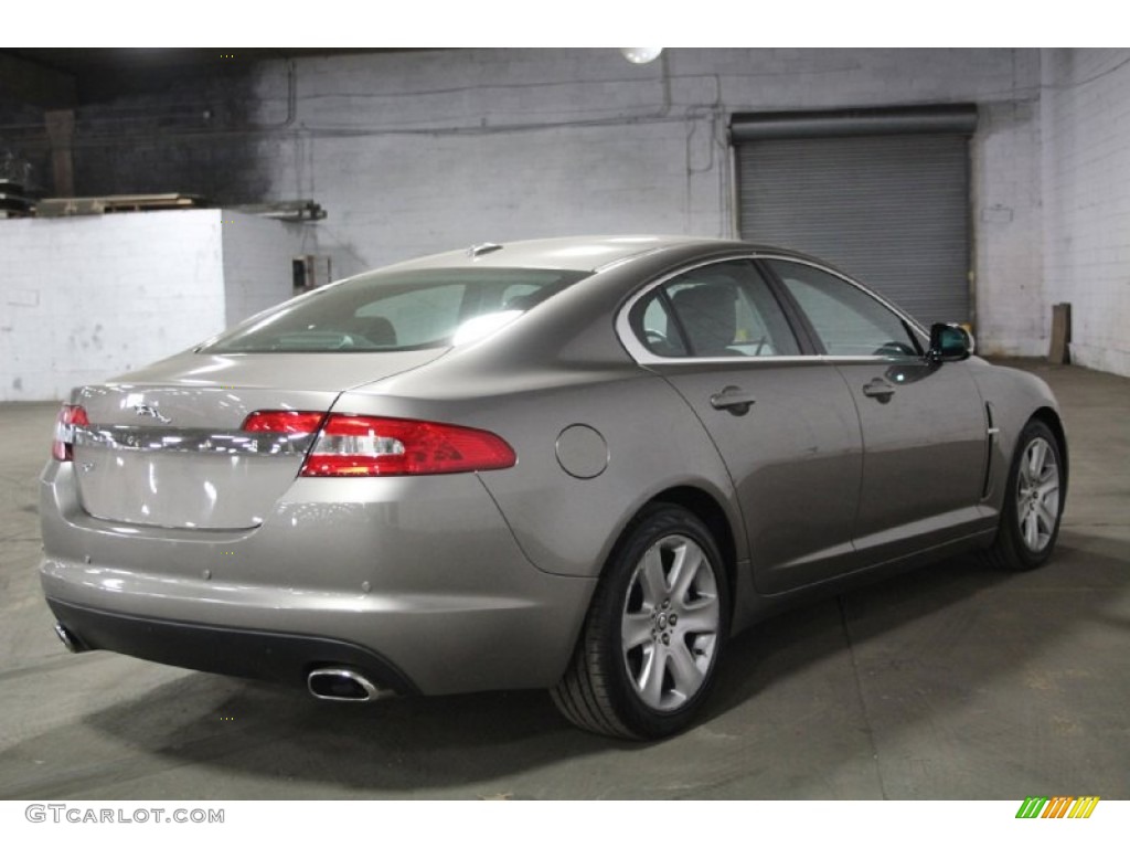 2010 XF Sport Sedan - Vapour Grey Metallic / Warm Charcoal photo #4