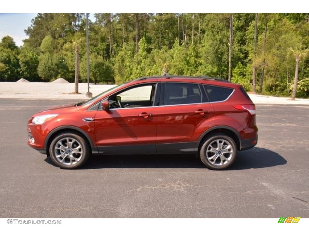 2015 Escape SE - Sunset Metallic / Medium Light Stone photo #8