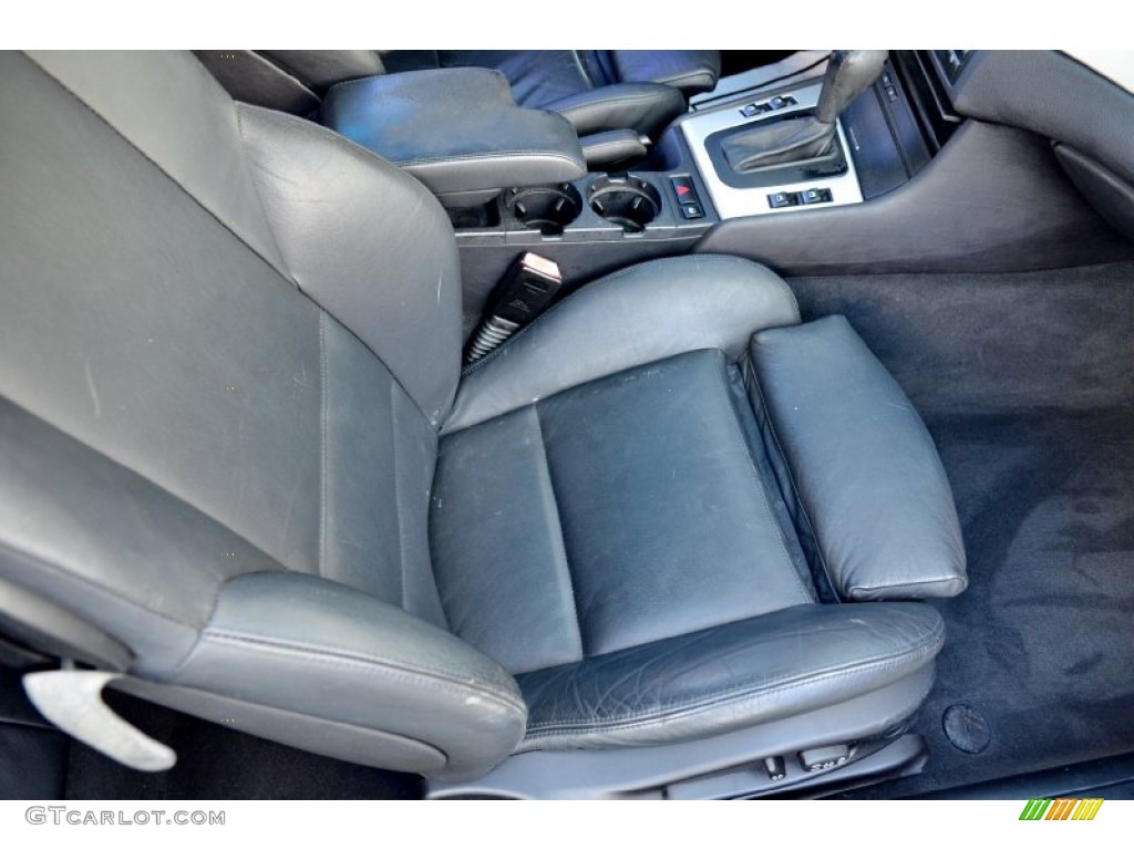 2002 3 Series 330i Coupe - Titanium Silver Metallic / Black photo #15