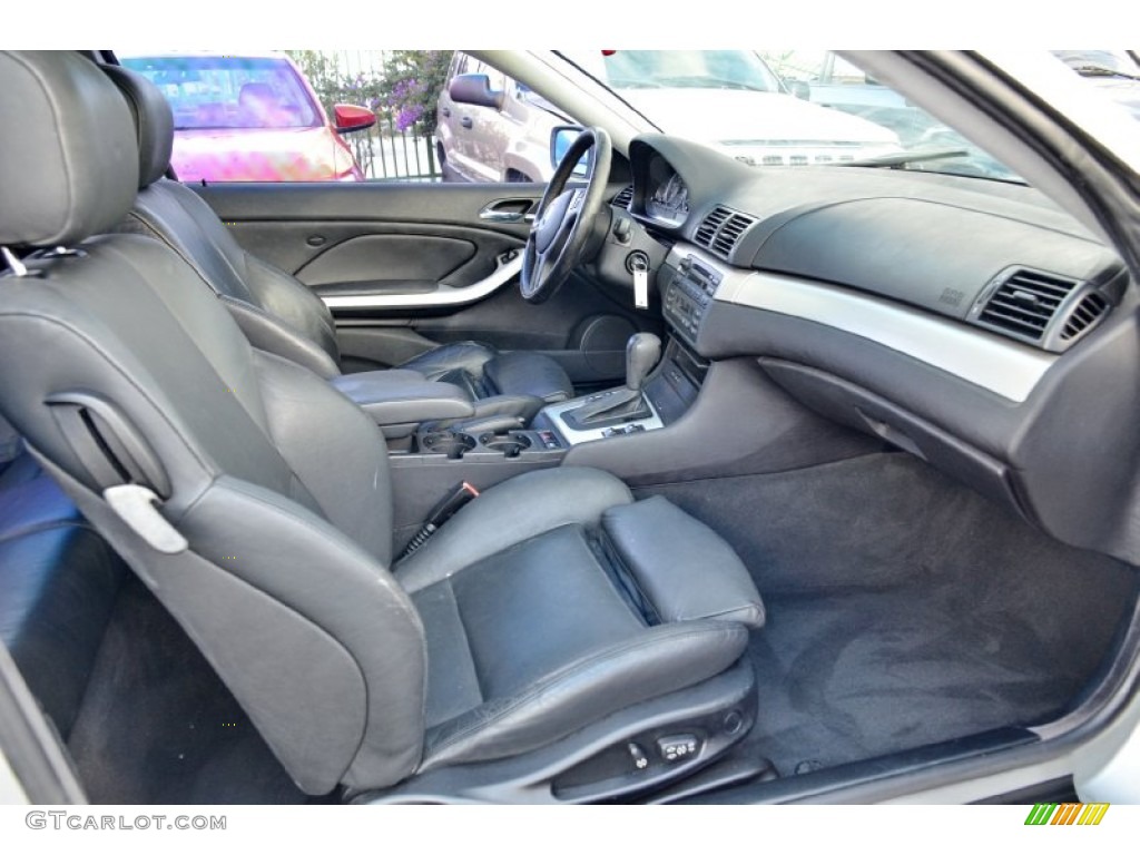 2002 3 Series 330i Coupe - Titanium Silver Metallic / Black photo #19