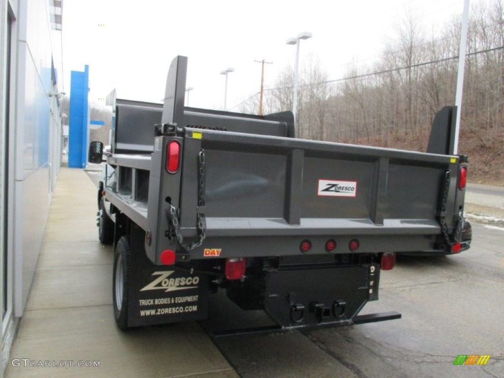 2015 Silverado 3500HD WT Regular Cab Dump Truck - Summit White / Jet Black/Dark Ash photo #6