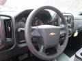 2015 Summit White Chevrolet Silverado 3500HD WT Regular Cab Dump Truck  photo #16