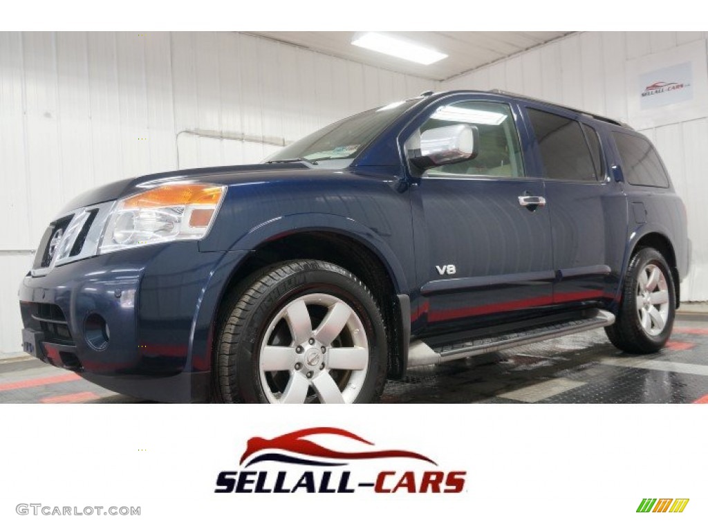 Majestic Blue Nissan Armada