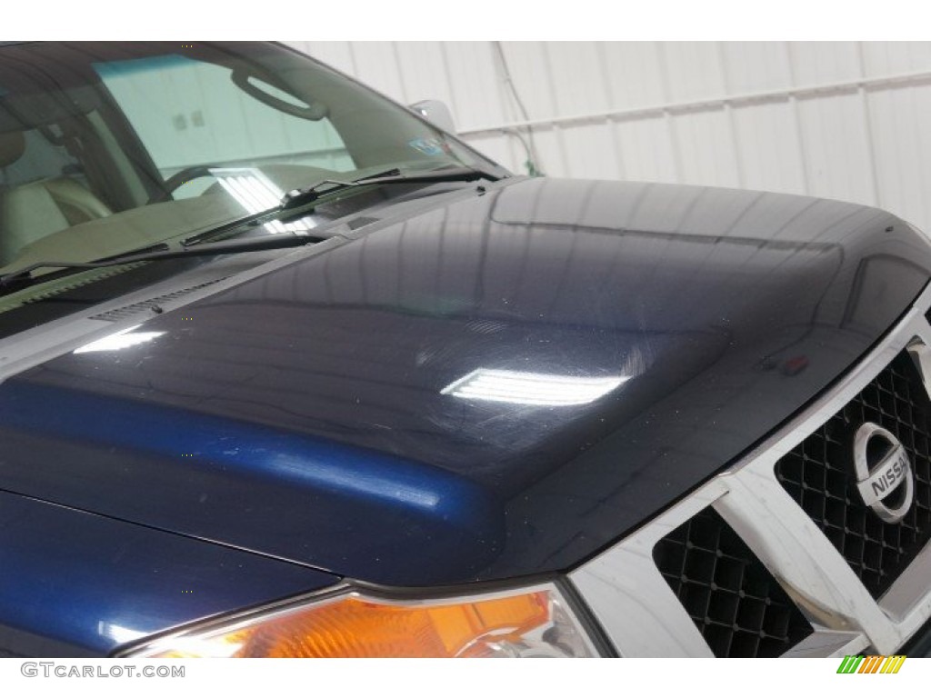 2008 Armada LE 4x4 - Majestic Blue / Almond photo #42
