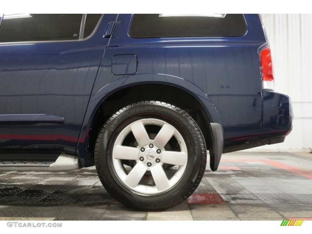 2008 Armada LE 4x4 - Majestic Blue / Almond photo #60