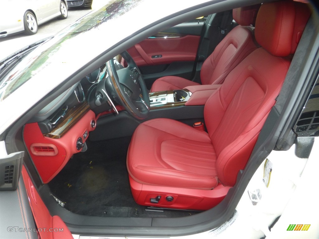 Rosso Interior 2015 Maserati Quattroporte S Q4 AWD Photo #103673643