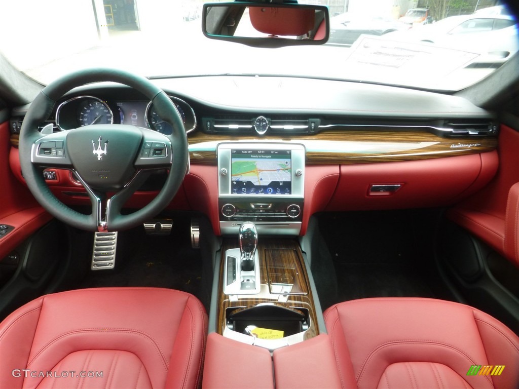 2015 Maserati Quattroporte S Q4 AWD Rosso Dashboard Photo #103673646