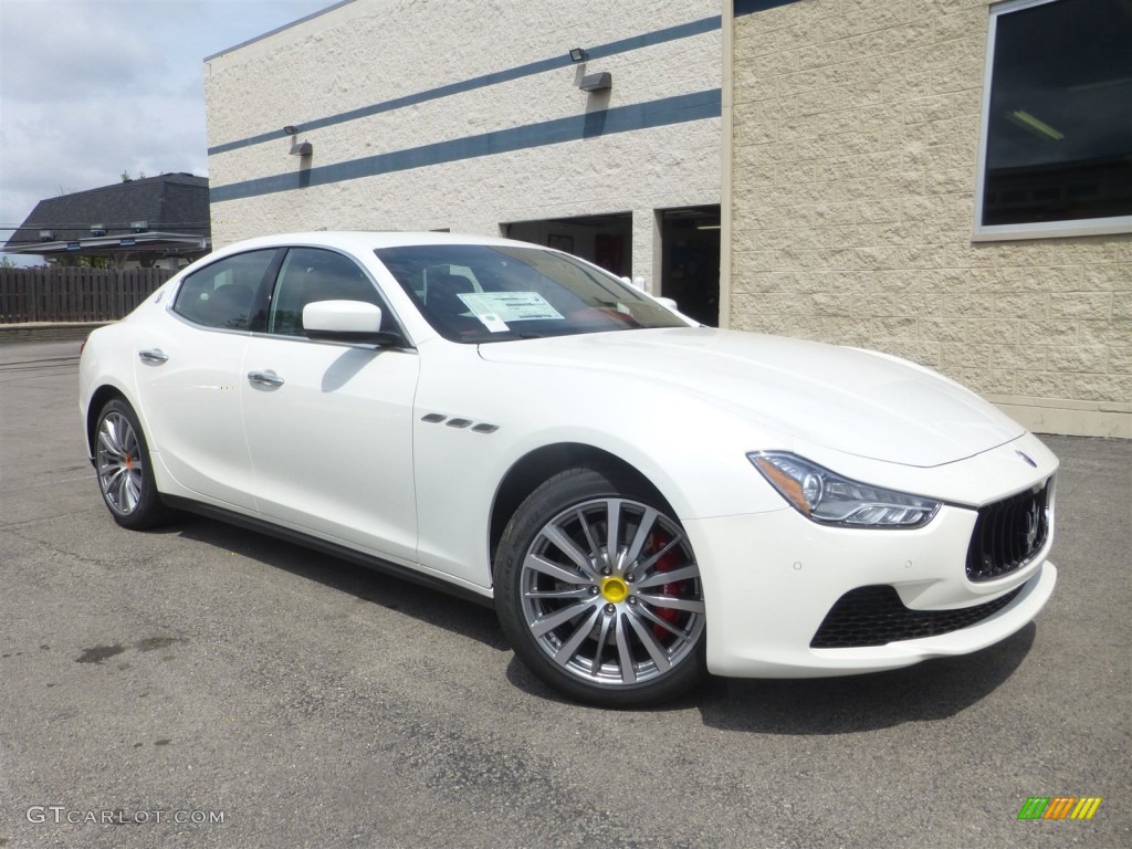 2015 Ghibli S Q4 - Bianco (White) / Nero/Rosso photo #1