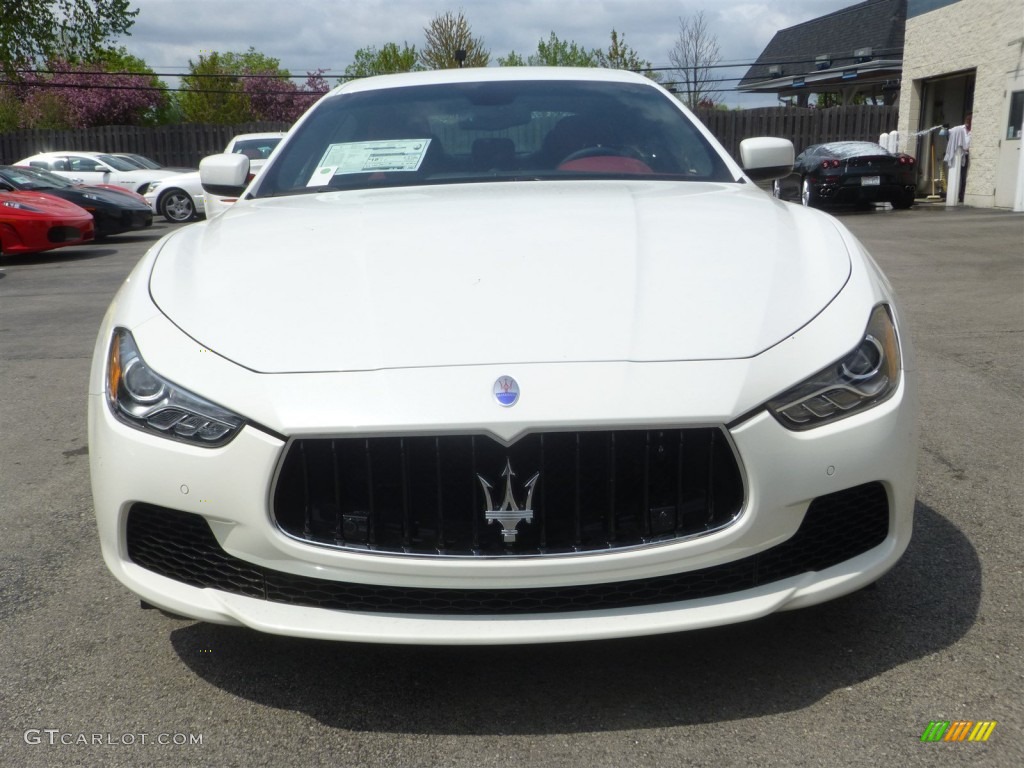 2015 Ghibli S Q4 - Bianco (White) / Nero/Rosso photo #2