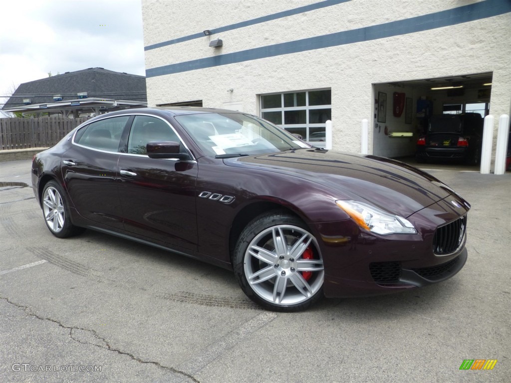 2015 Quattroporte S Q4 AWD - Rosso Folgore (Dark Red Metallic) / Cuoio photo #1