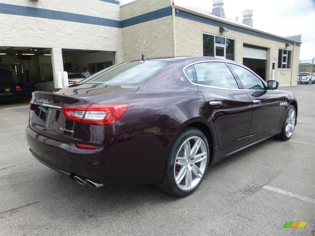 2015 Quattroporte S Q4 AWD - Rosso Folgore (Dark Red Metallic) / Cuoio photo #4