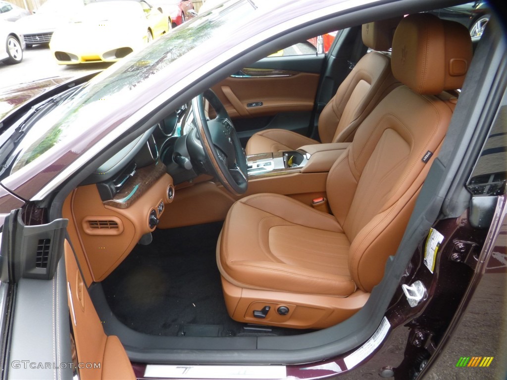 2015 Quattroporte S Q4 AWD - Rosso Folgore (Dark Red Metallic) / Cuoio photo #6