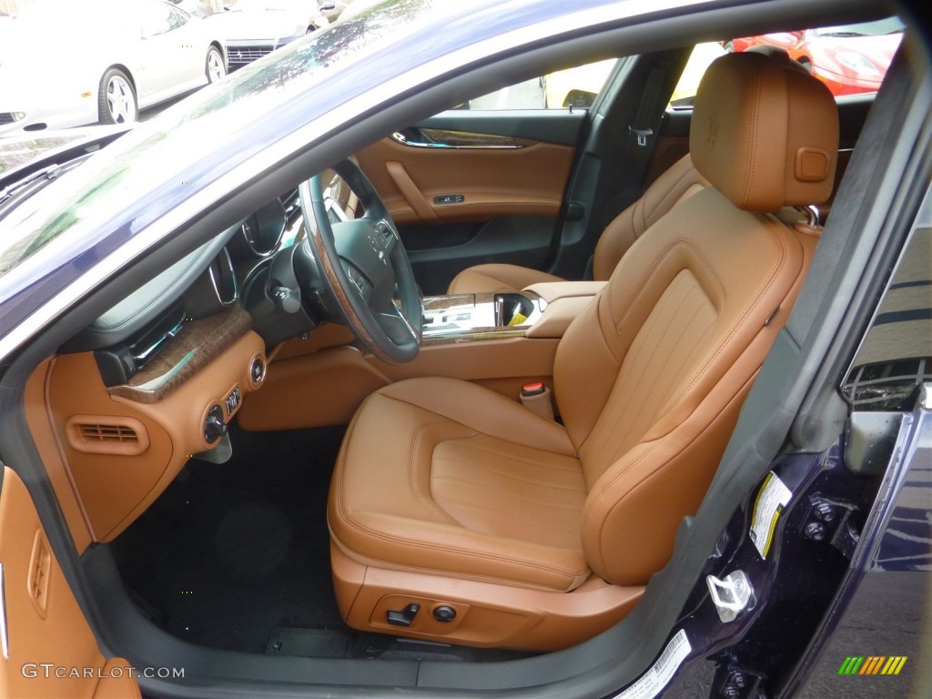 2015 Quattroporte S Q4 AWD - Blu Passione (Passion Blue) / Cuoio photo #6