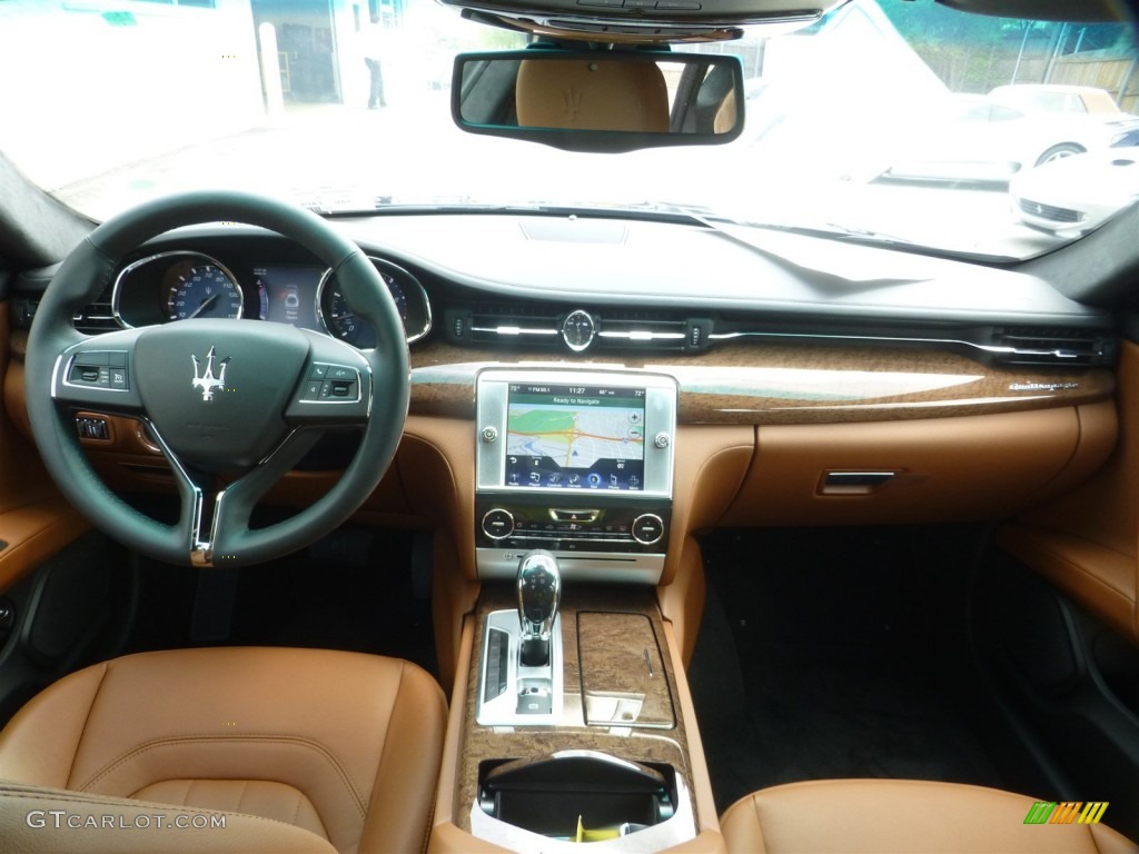 2015 Quattroporte S Q4 AWD - Blu Passione (Passion Blue) / Cuoio photo #7