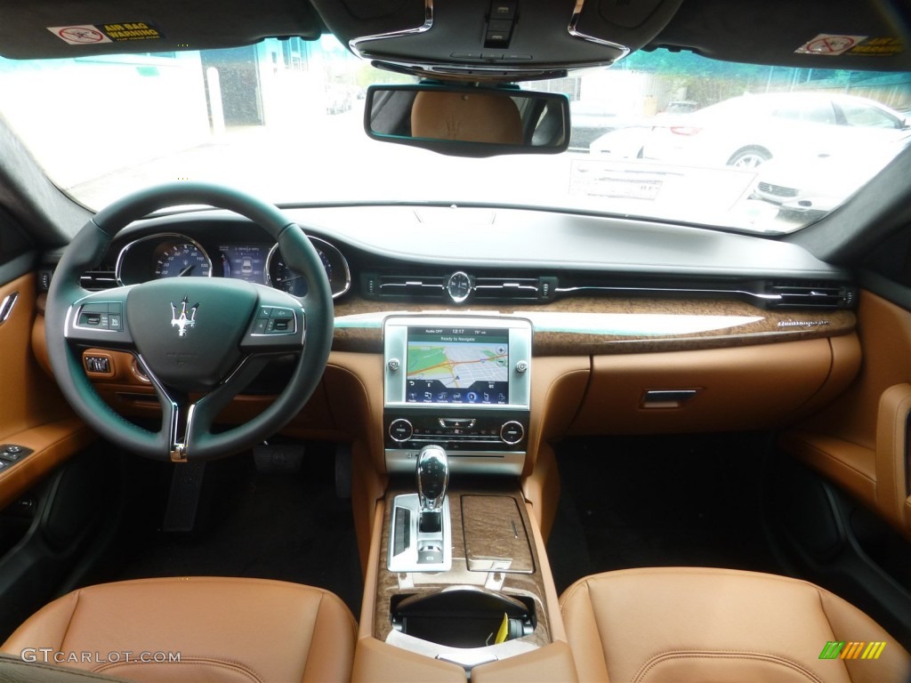 2015 Quattroporte S Q4 AWD - Bianco (White) / Cuoio photo #7