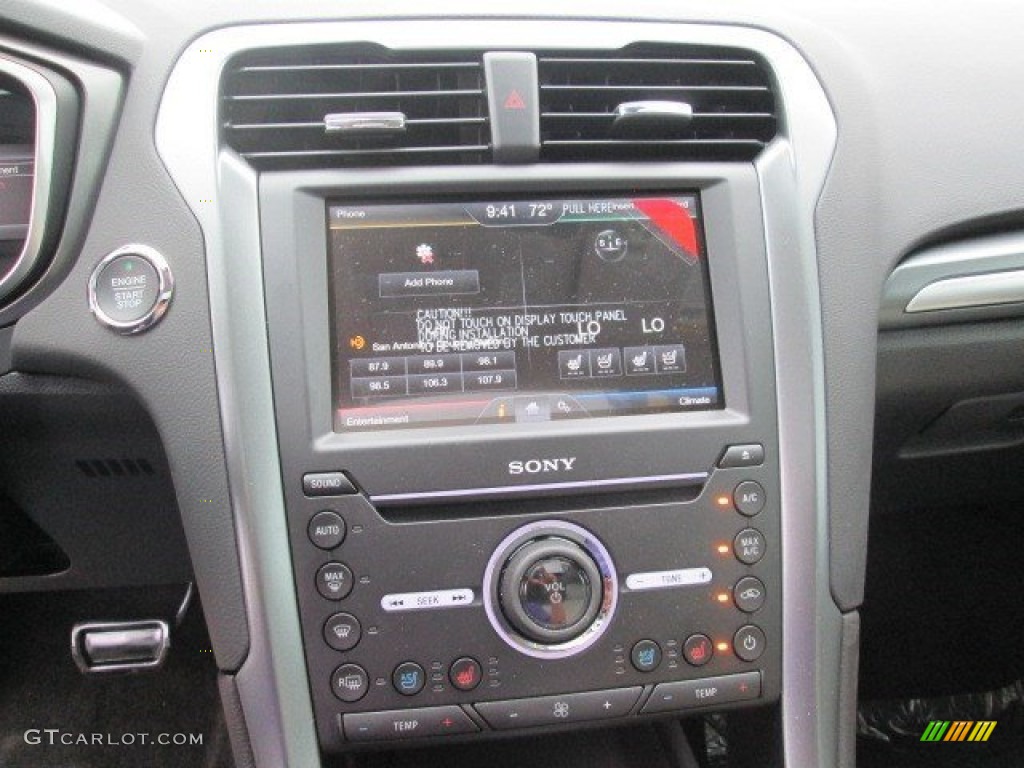 2016 Ford Fusion Titanium Controls Photo #103675560
