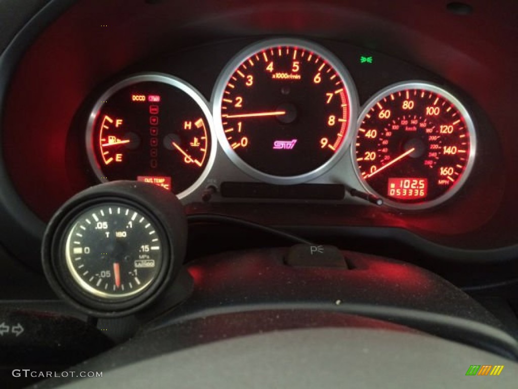 2004 Impreza WRX STi - WR Blue Pearl / Blue Ecsaine/Black photo #5