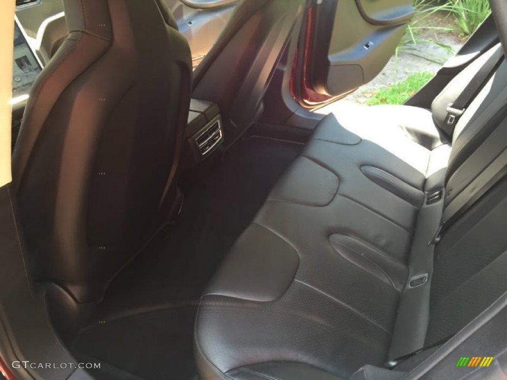 2012 Tesla Model S Standard Model S Model Rear Seat Photo #103676697